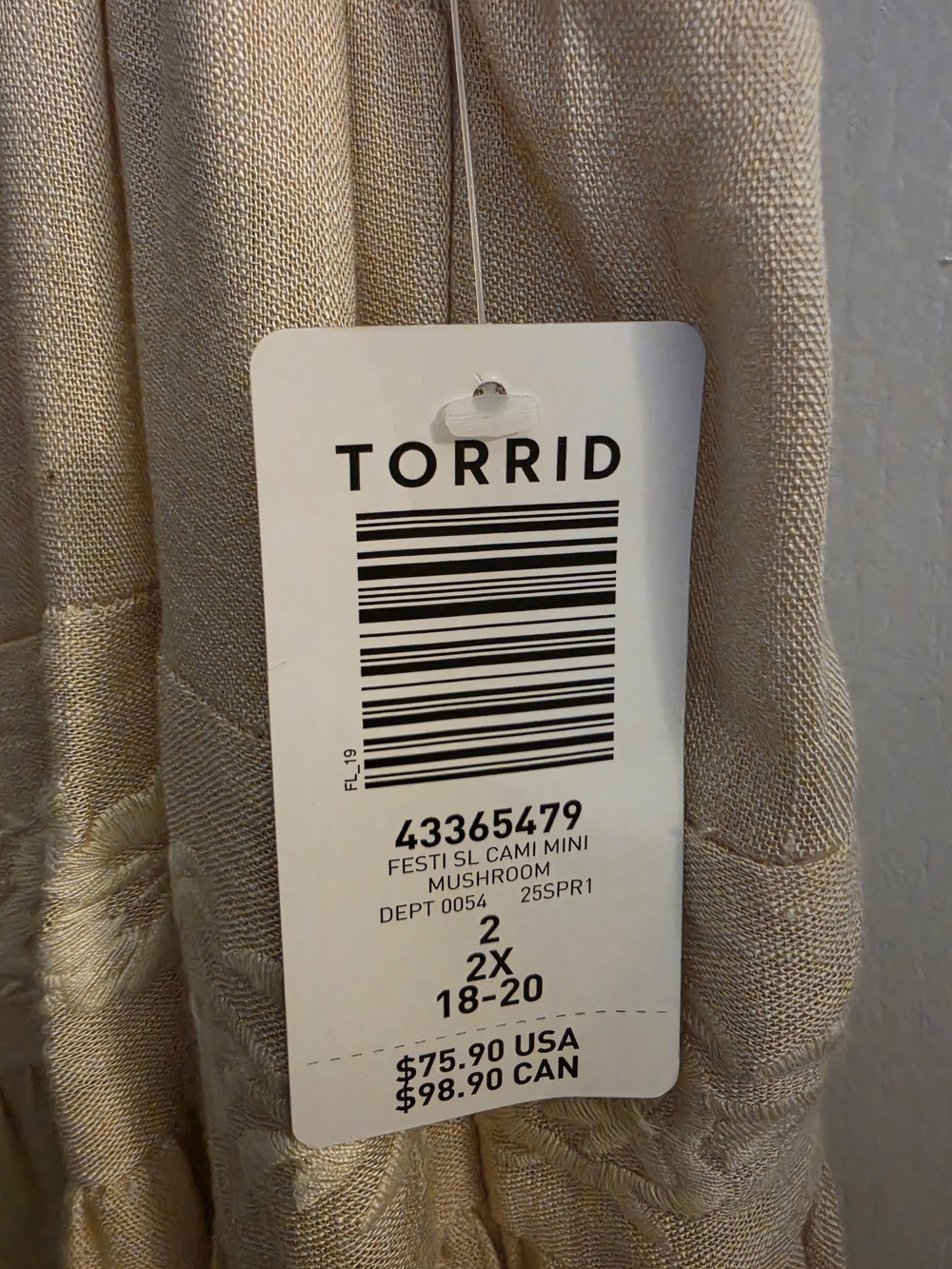 torrid Festi Mushroom Lace-Trim Tiered Midi Dress - Picture 5 of 11